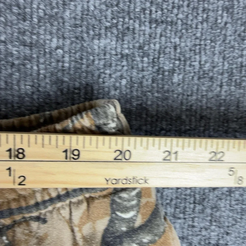 Outfitters Ridge Pants Mens XL Camo Sweatpants Elastic Waist Lined Hunting